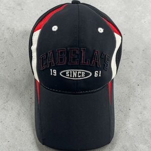 Cabela's 1961 Raised Bold 3D Text Mesh Back Hook & Loop One Size Baseball Cap